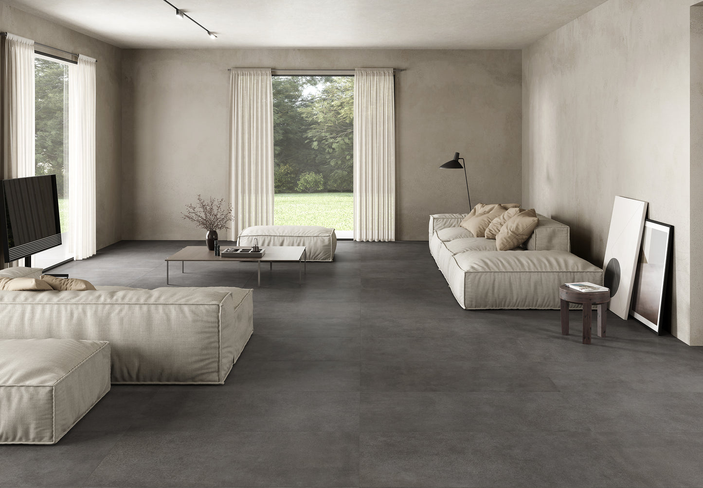 AZUVI Cement Anthracite
