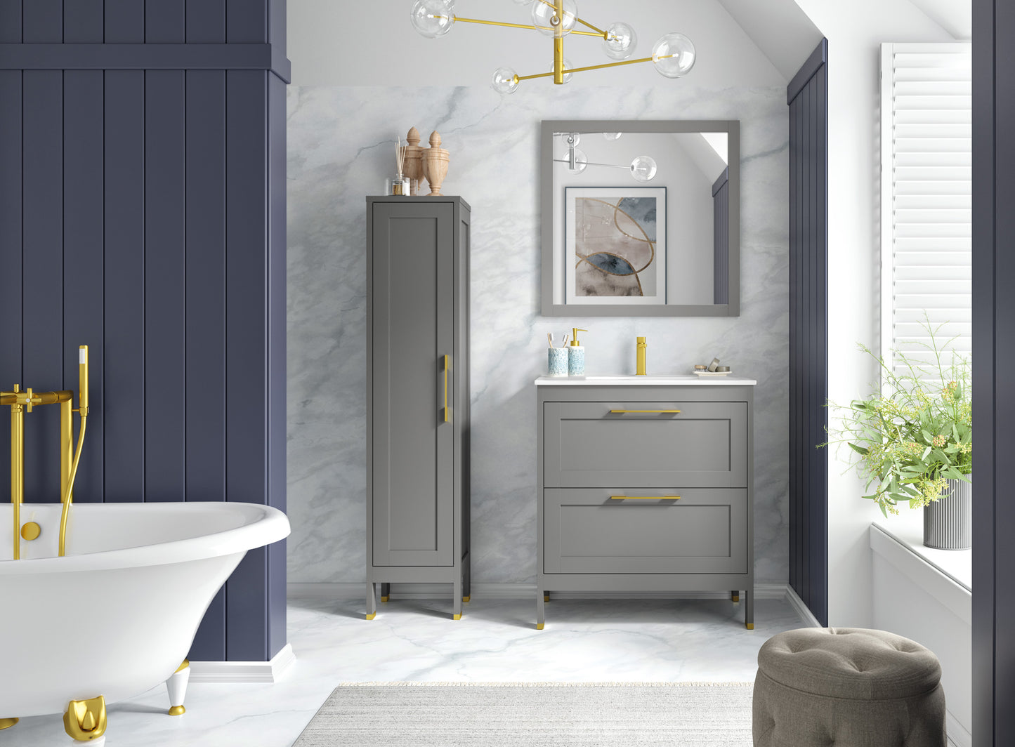 Badmöbel-Set "Loki"