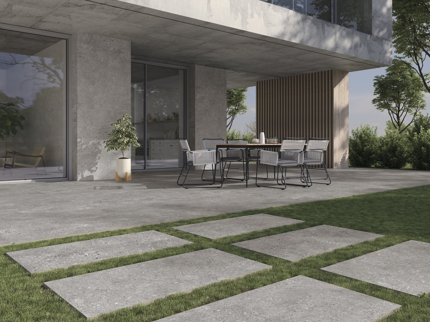 AB Promenade Gris Terrassenplatten